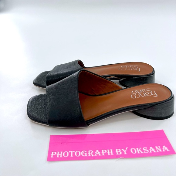 Franco Sarto Leslie Sandals - Black - Size 6M - Picture 4 of 11